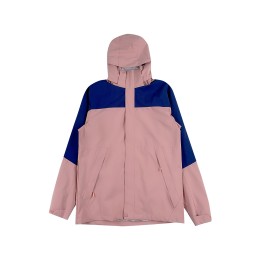 Online order waterproof sports single layer thin jacket design pink color matching royal blue shoulders waterproof and windproof series windbreaker jacket supplier SKJ092 Online order waterproof sports single layer thin jacket design pink color matching royal blue shoulders waterproof and windproof series windbreaker jacket supplier SKJ092